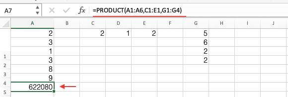 Product Function Example